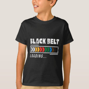 T-shirt Ceinture noire Chargement Arts Martiaux Karate Min