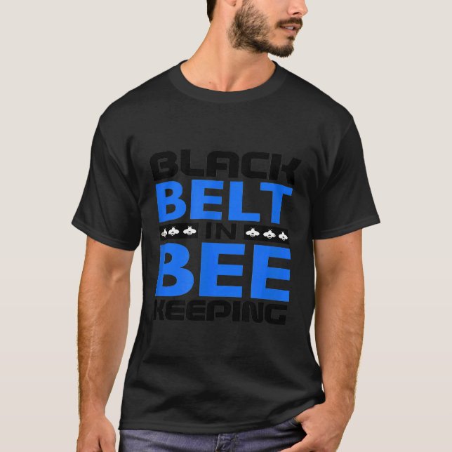 T-shirt Ceinture Noire Dans L'Abeille Garante (Devant)