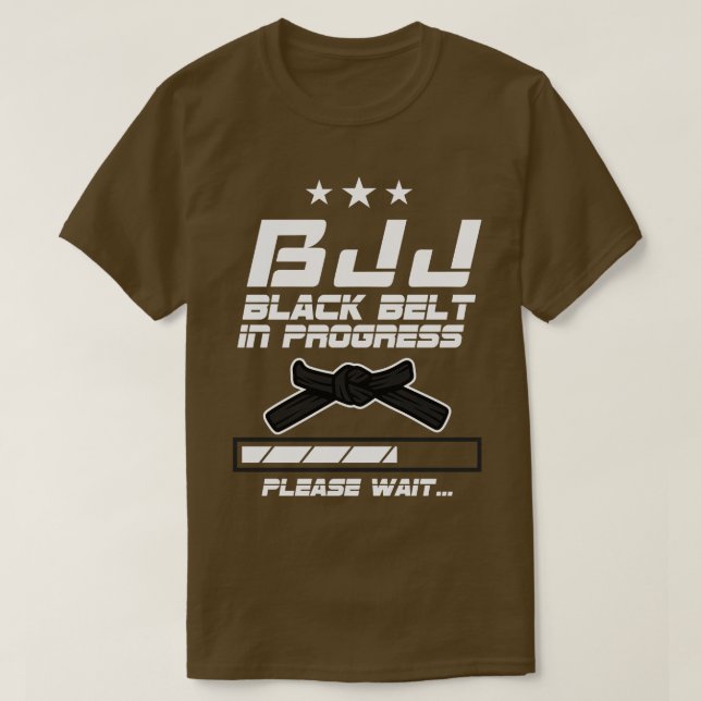 T-SHIRT CEINTURE NOIRE EN COURS (Design devant)