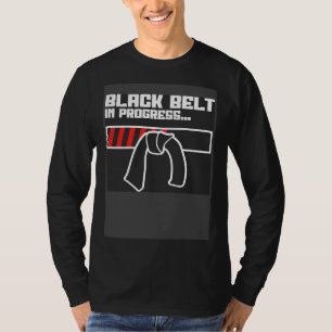 T-shirt Ceinture noire en cours de Jiu Jitsu