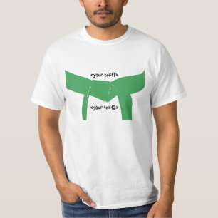 T-shirt Ceinture verte d'arts martiaux