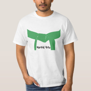 T-shirt Ceinture verte d'arts martiaux