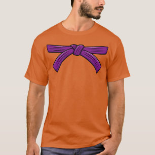 T-shirt Ceinture violette Karate Kyokushin Wado Goju Shoto