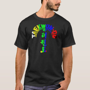 T-shirt Ceintures de couleurs Itf Taekwon Do