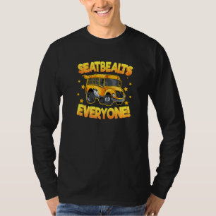 T-shirt Ceintures de sécurité Tout le monde Conducteurs de