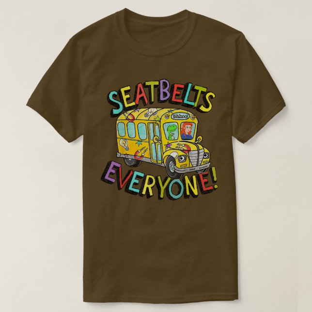 T-shirt Ceintures de sécurité Tout le monde Drôle Magic Sc (Design devant)
