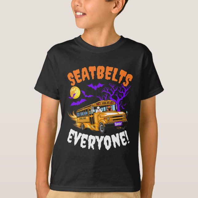 T-shirt Ceintures de sécurité Tout le monde Magic School B (Devant)