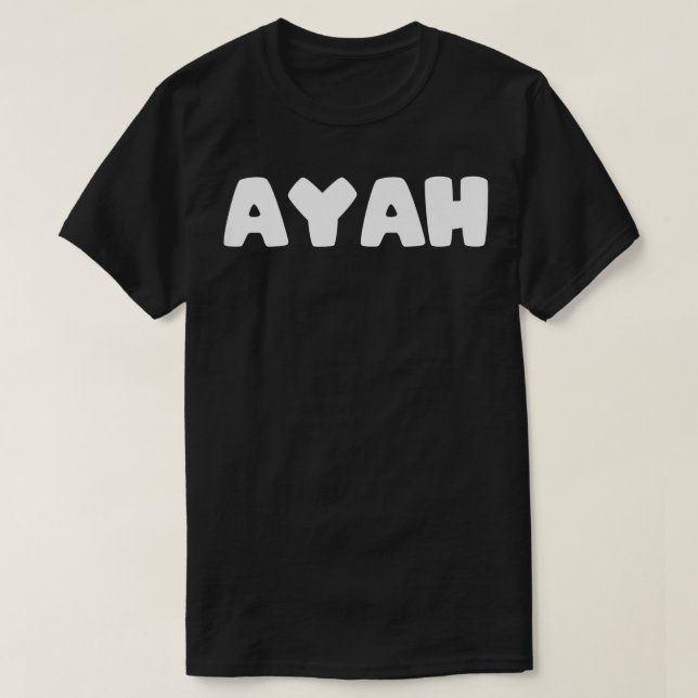 T-shirt Cela Dit AYAH Premium (Design devant)