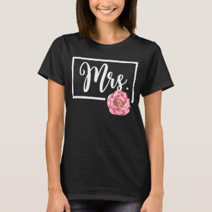 T-shirt Cela Dit Mme Flower Mariage Bachelorette Douche D