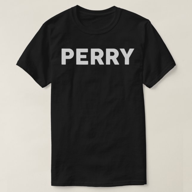T-shirt Cela Dit PERRY Simple Comtés De Comté (Design devant)