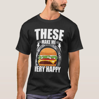 T-shirt Cela Me Rend Très Heureux Burger