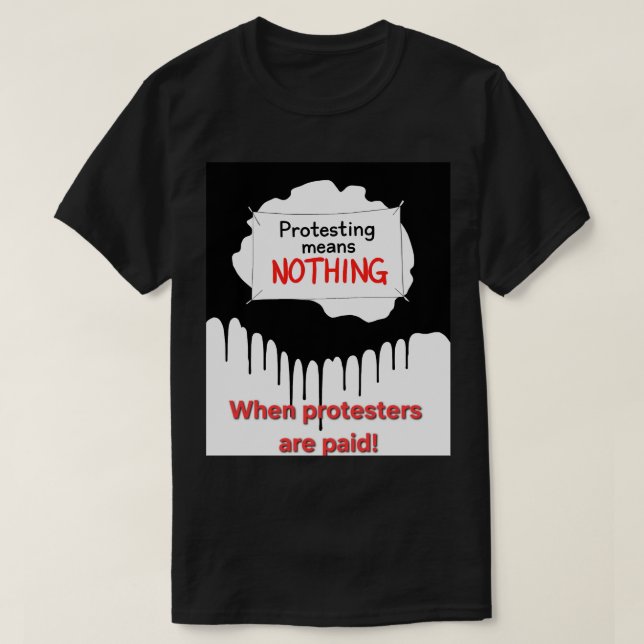 T-shirt Cela ne signifie rien (Design devant)