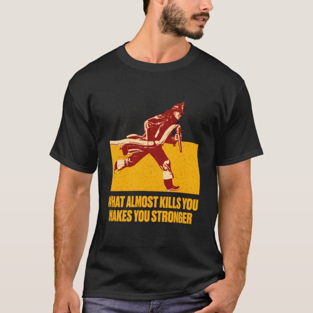 T-shirt Cela vous rendra plus fort Citations de motivation (Devant)