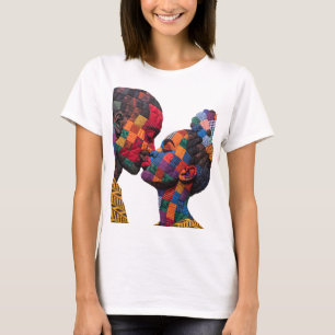 T-shirt célébrant l'art du quilting