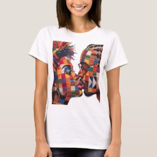 T-shirt célébrant l'art du quilting
