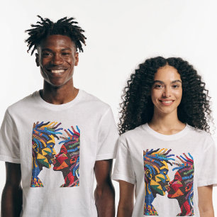 T-shirt célébrant l'art du quilting