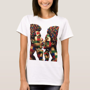T-shirt célébrant l'art du quilting
