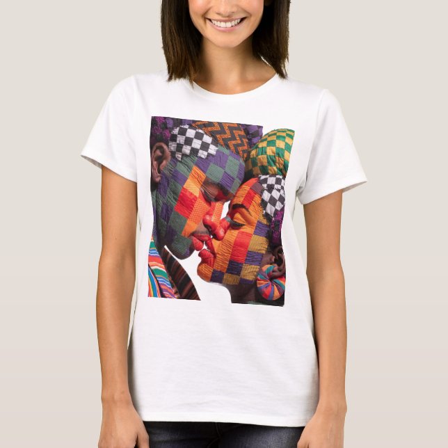 T-shirt célébrant l'art du quilting (Devant)