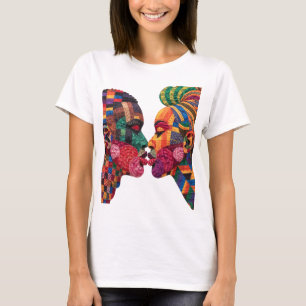 T-shirt célébrant l'art du quilting