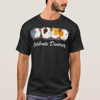T-shirt Celebrate Diversity Guinée Pig