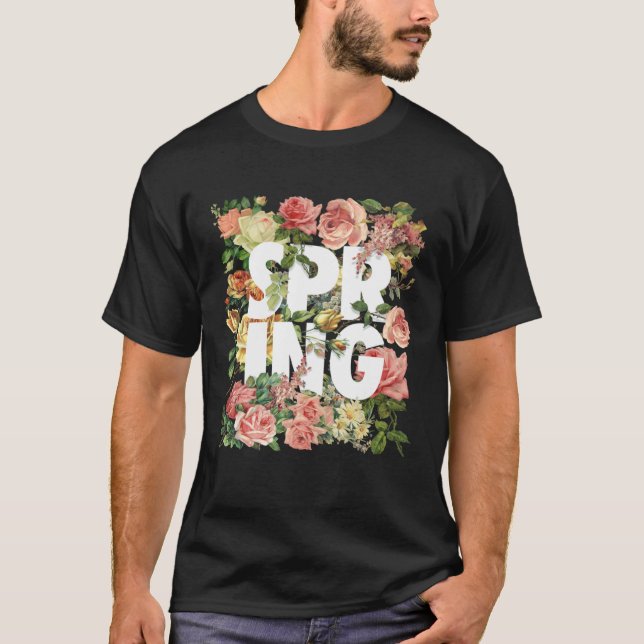 T-shirt Celebrate the Arrival of Spring with Style (Devant)