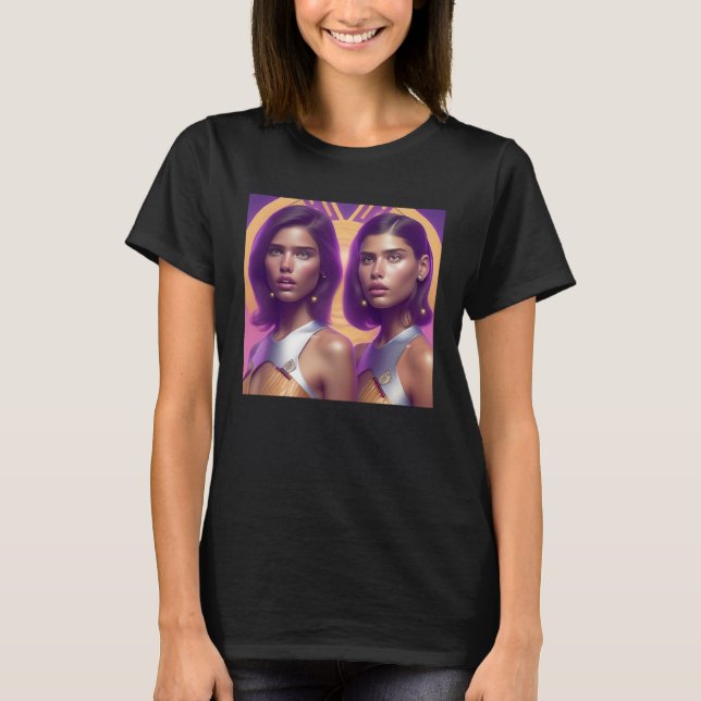 T-shirt Celebrate Women Astronauts Dancers Hawaiian Paradi (Devant)