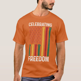 T-shirt Celebrating Freedom Sports Flag Basketball funny