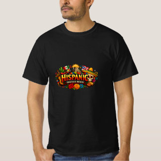 T-shirt Célébration culturelle du mois du patrimoine hispa
