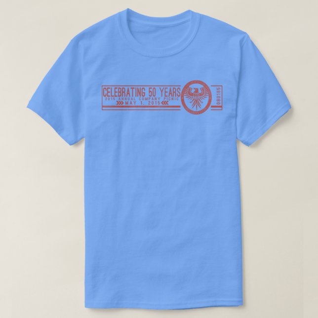 T-shirt Célébration de 50 ans (Design devant)