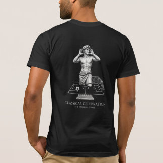 T-shirt Célébration de football de statue classique Art