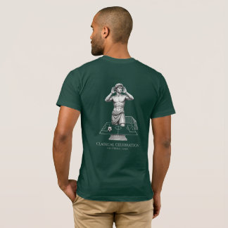 T-shirt Célébration de football de statue classique Art