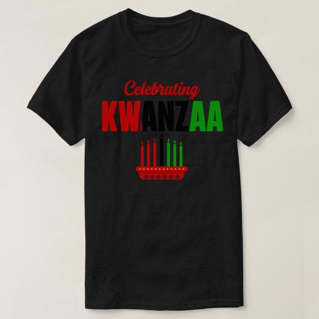 T-shirt Célébration de Kwanzaa (Design devant)