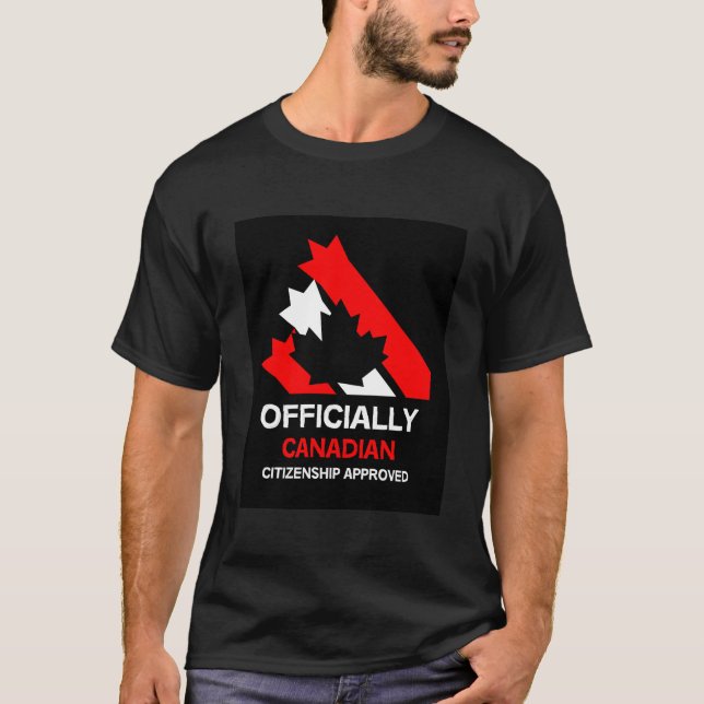 T-shirt Célébration de la citoyenneté canadienne (Devant)