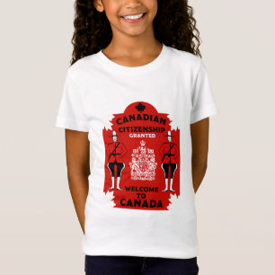 T-Shirt Célébration de la citoyenneté canadienne