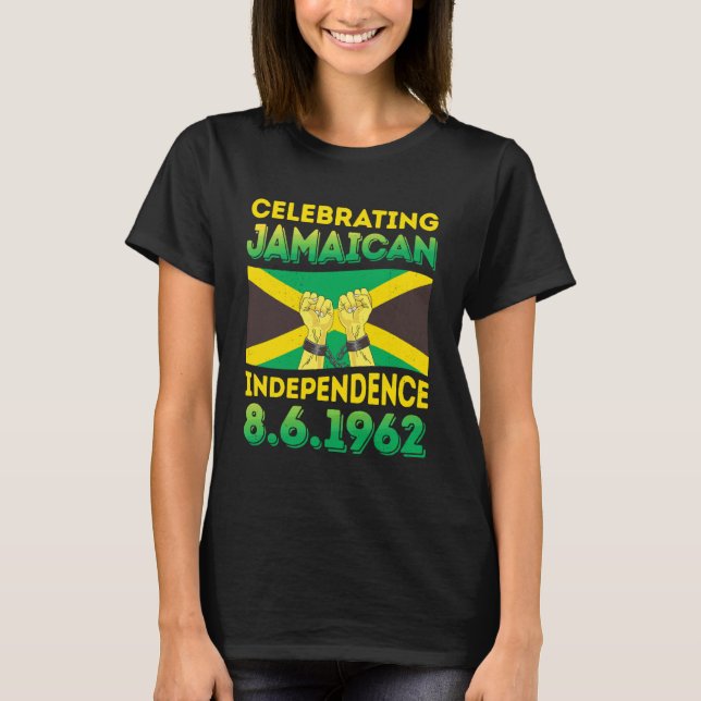 T-shirt Célébration de la fête de l'indépendance de la Jam (Devant)