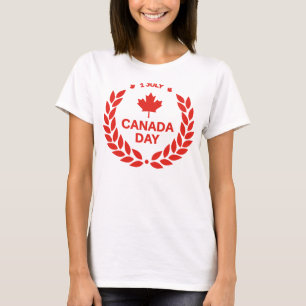 T-shirt Célébration de la Fête du Canada – Fête canadienne