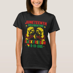 T-shirt Célébration de la liberté noire 1865 Juneteenth af