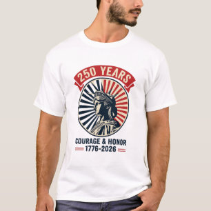 T-shirt Célébration de la statue de la liberté américaine 