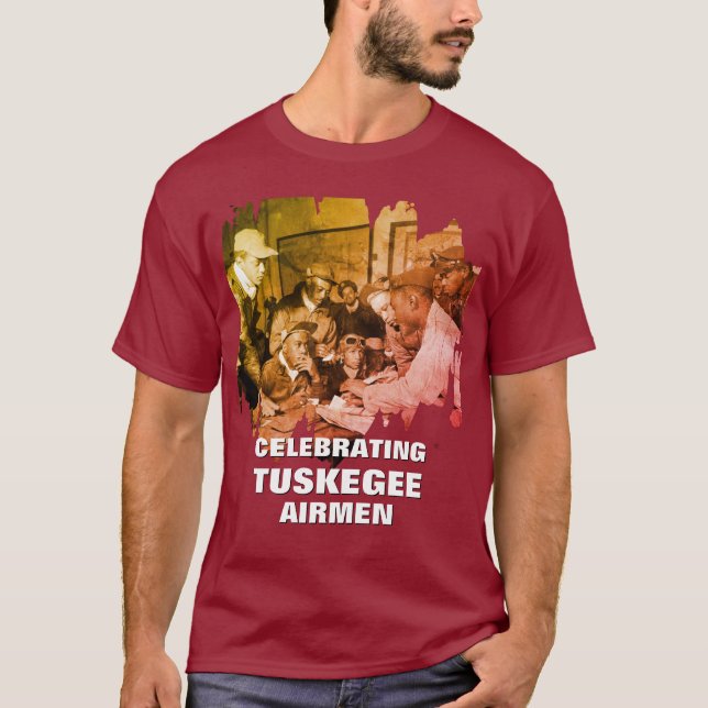 T-shirt Célébration de l'AVION TUSKEGEE (Devant)