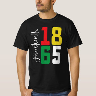 T-shirt Célébration de l'Histoire Noire du Jour de la Libe
