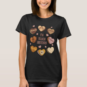 T-shirt Célébration de l'histoire noire Œuvre d'art de lea