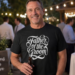 T-shirt Célébration de mariage du père du marié