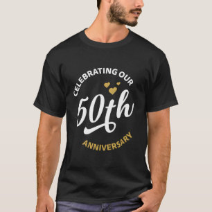T-shirt Célébration De Notre 50E Anniversaire 50 Ans