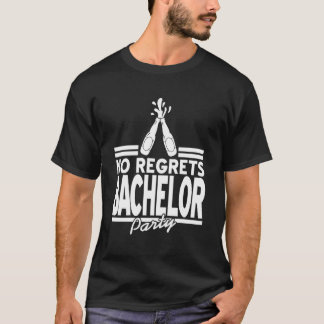 T-shirt Célébration d'enterrement de vie de garçon sans re