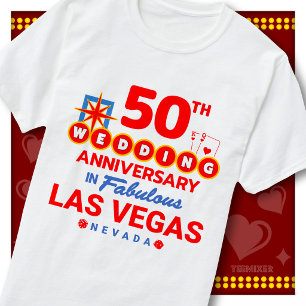 T-shirt Célébration des 50 ans de mariage d'un couple fabu