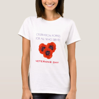 T-Shirt Célébration des coquelicots