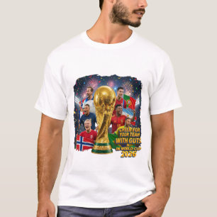 T-shirt Célébration des Stars de Football de la Coupe du M