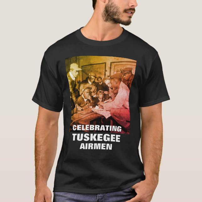 T-shirt Célébration des TUSKEGEE AIRMEN (Devant)