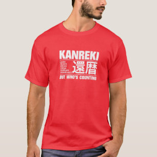 T-shirt Célébration drôle de Kanreki pour les 60 ans mais 