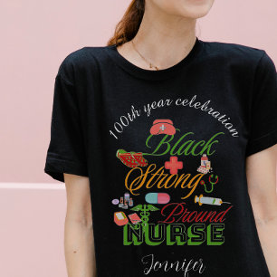 T-shirt célébration du 100e anniversaire de l'infirmière d